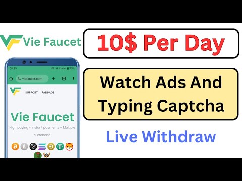 Vie Faucet 2025 – Free Bitcoin & Crypto Faucet | Earn BTC, LTC, DOGE, SHIBA, SOL